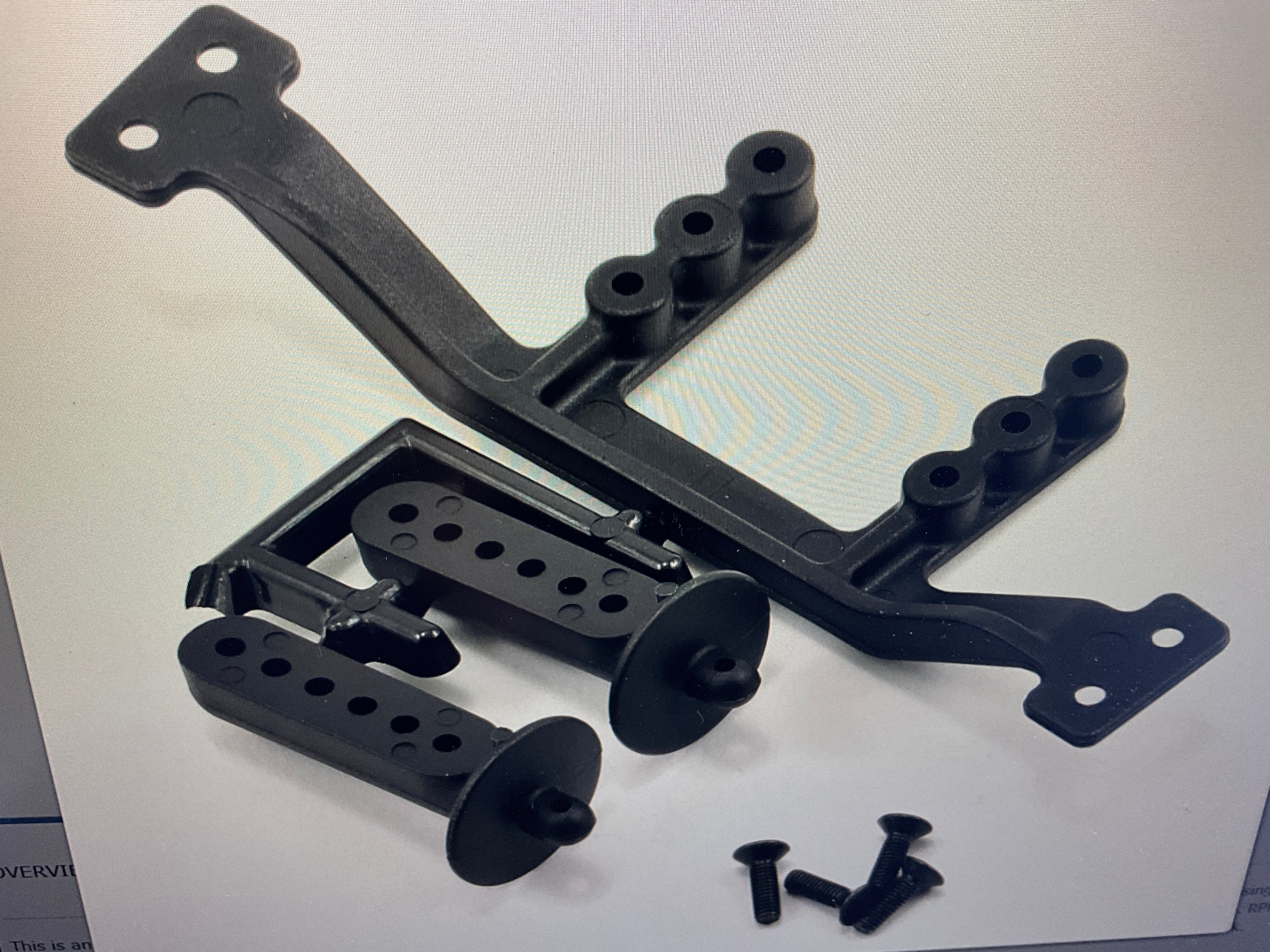 RPM Adjustable Rear Body Mount for Traxxas NitroSlash/NitroStampede/Slash/Stampede