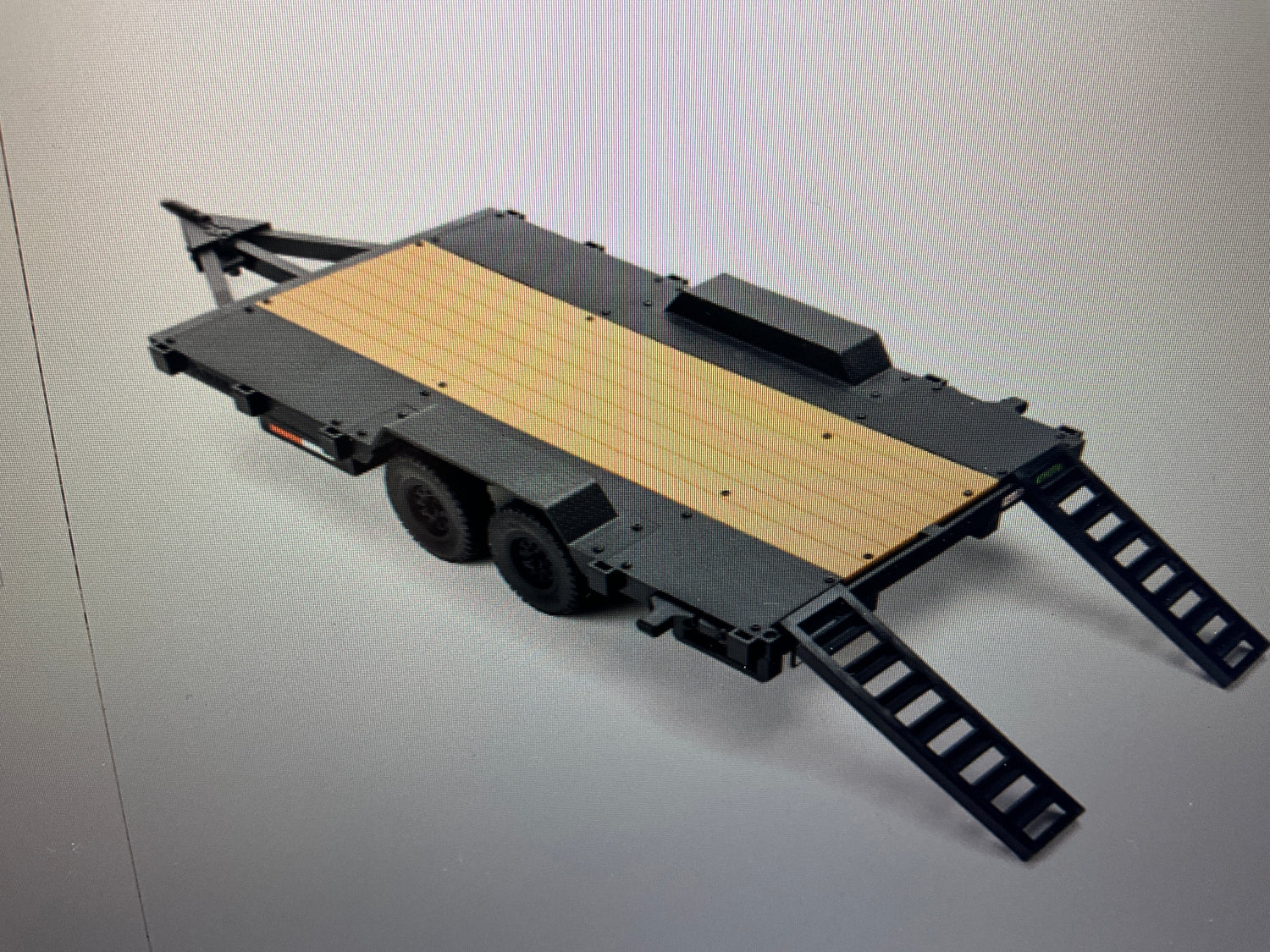 Axial 1/10 SCX10 Flat Bed Vehicle Trailer
