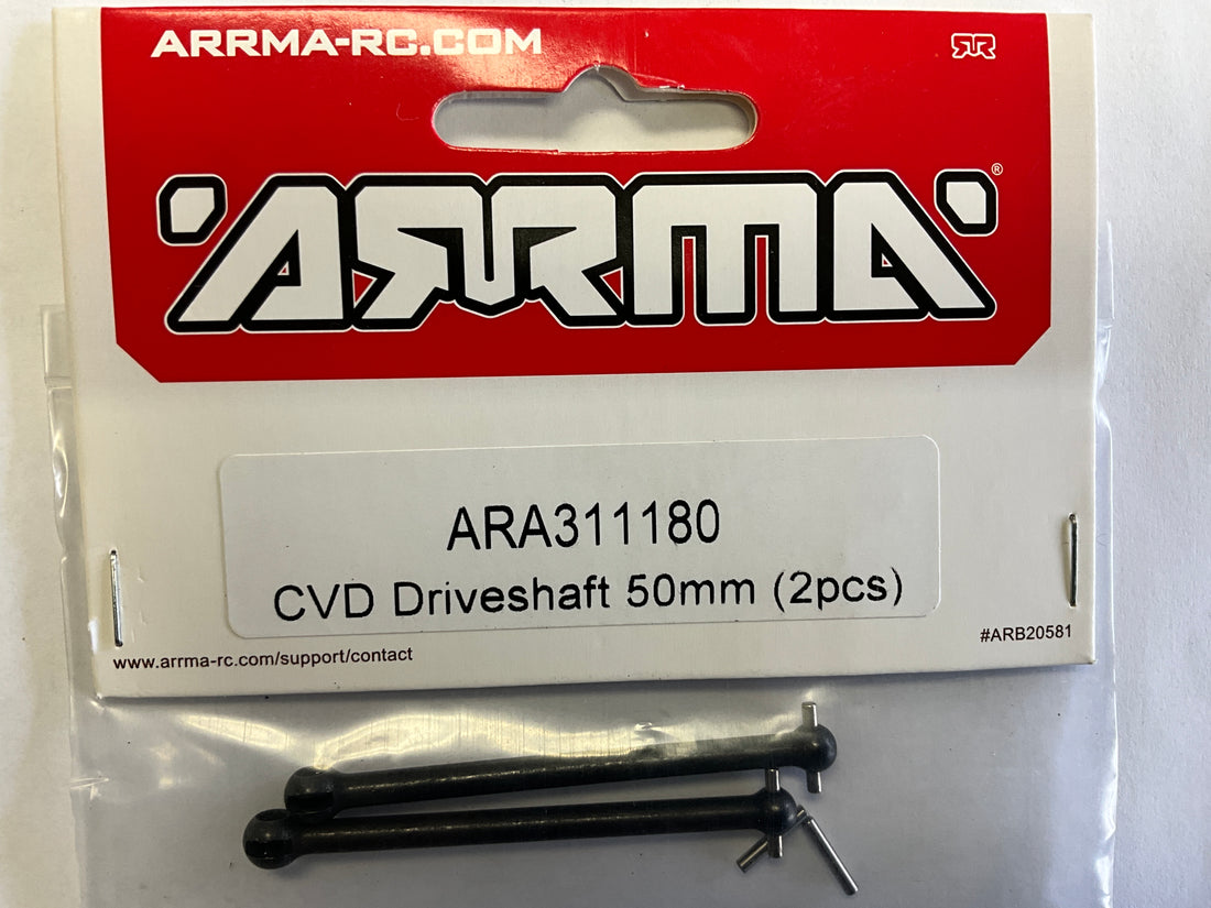 ARRMA CVD Driveshaft 50mm (2pcs)