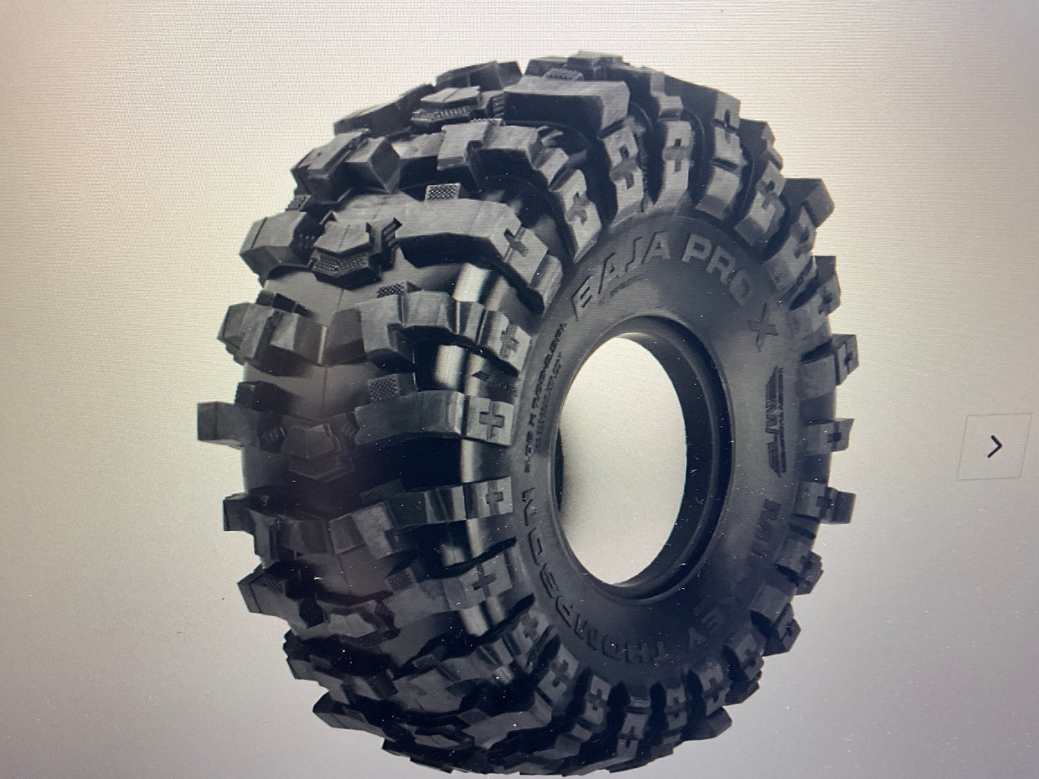 PROLINE 1/6 Mickey Thompson Baja Pro X G8 F/R 2.9" Crawler Tires (2): SCX6