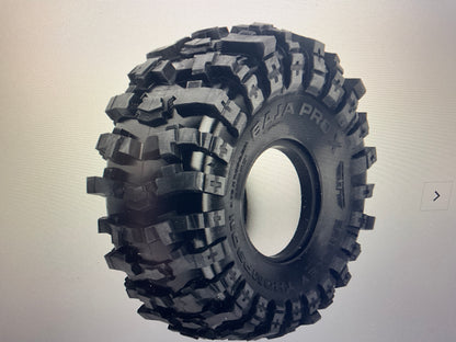 PROLINE 1/6 Mickey Thompson Baja Pro X G8 F/R 2.9" Crawler Tires (2): SCX6