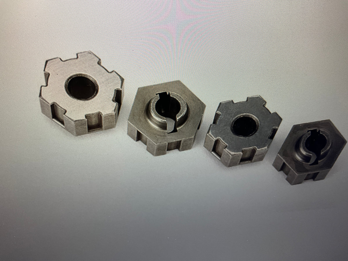 Steel Wheel Hex Hubs 17mm (4)