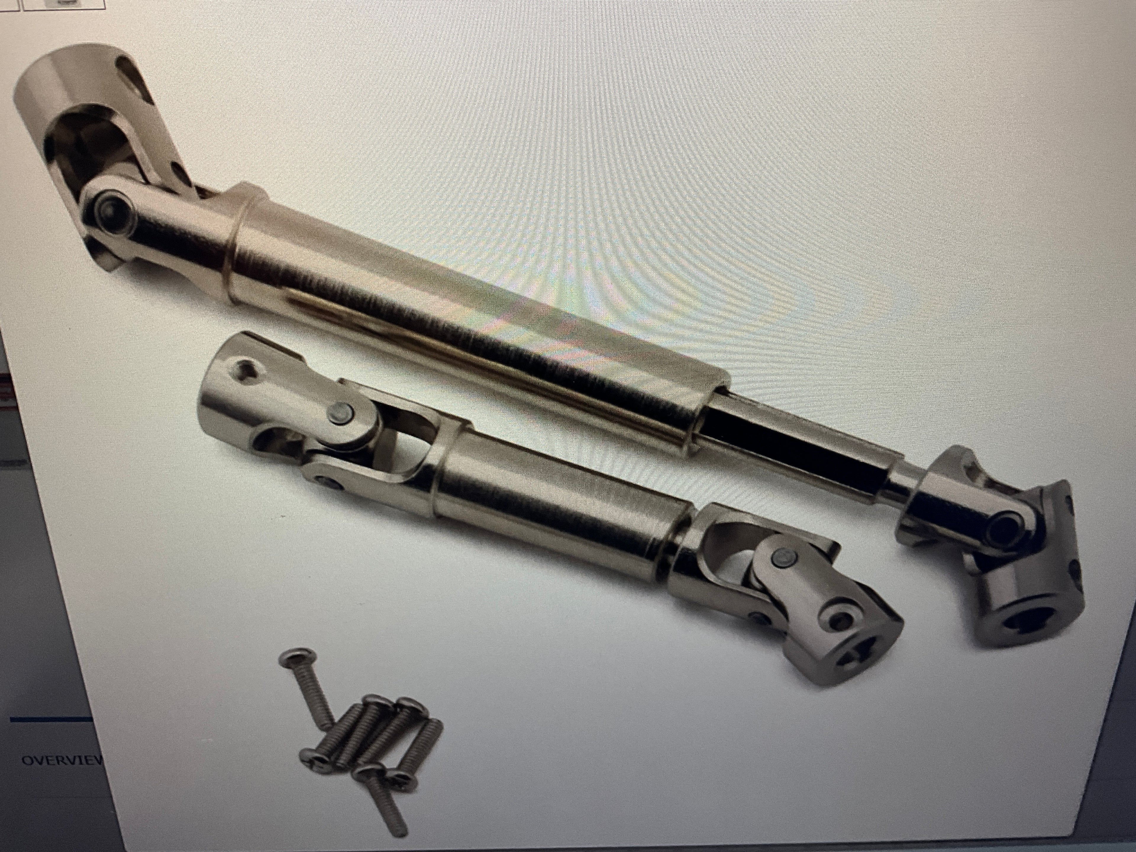 HPI Venture18 HD Steel Center Drive Shafts Set