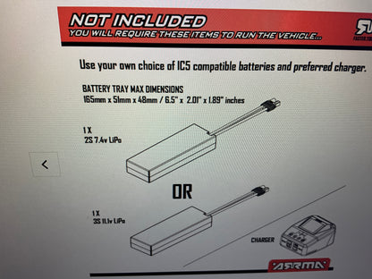 1/10 GRANITE 223S DSC 4X4 RTR Brushless Monster Truck