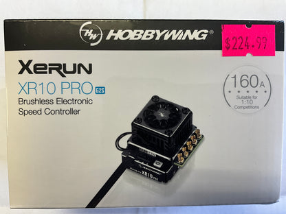 Hobbywing Xerun XR10 Pro G2S 160A Sensored Brushless ESC (Stealth)