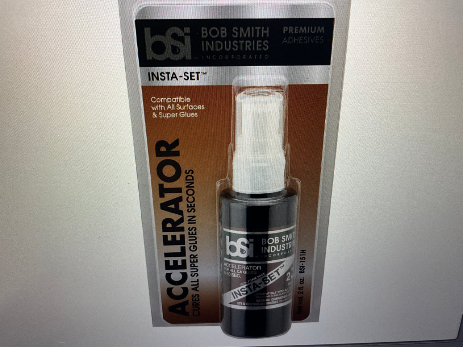 Bob Smith Industries Insta-Set Accelerator (2oz)