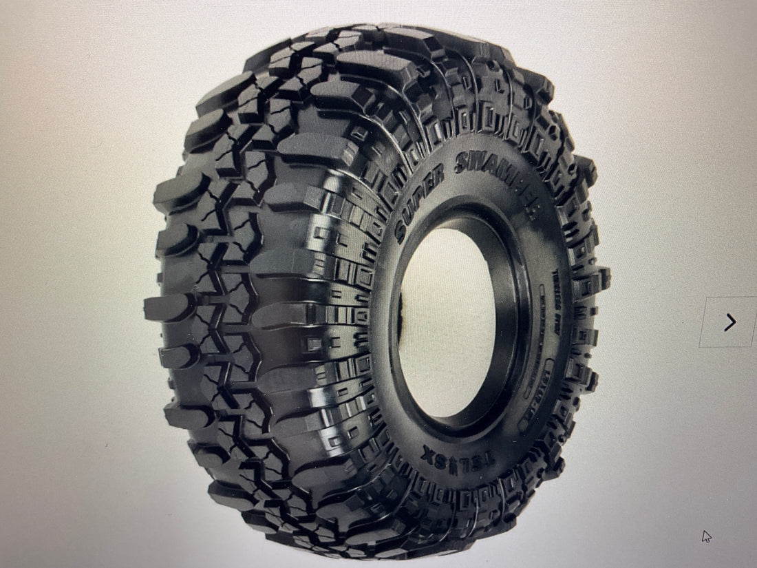 1/10 Interco Super Swamper XL G8 F/R 1.9" Rock Crawling Tires (2)