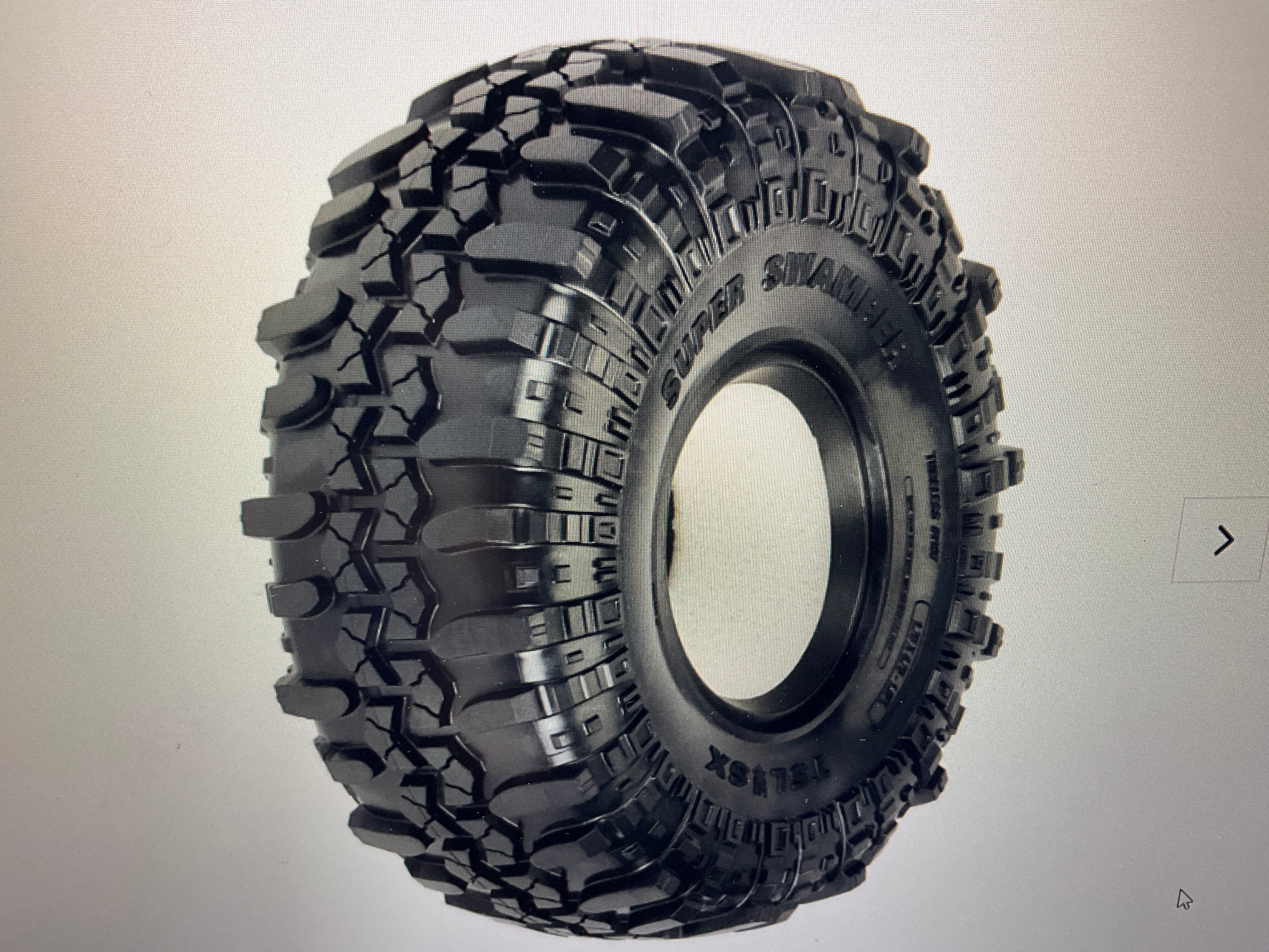 1/10 Interco Super Swamper XL G8 F/R 1.9" Rock Crawling Tires (2)