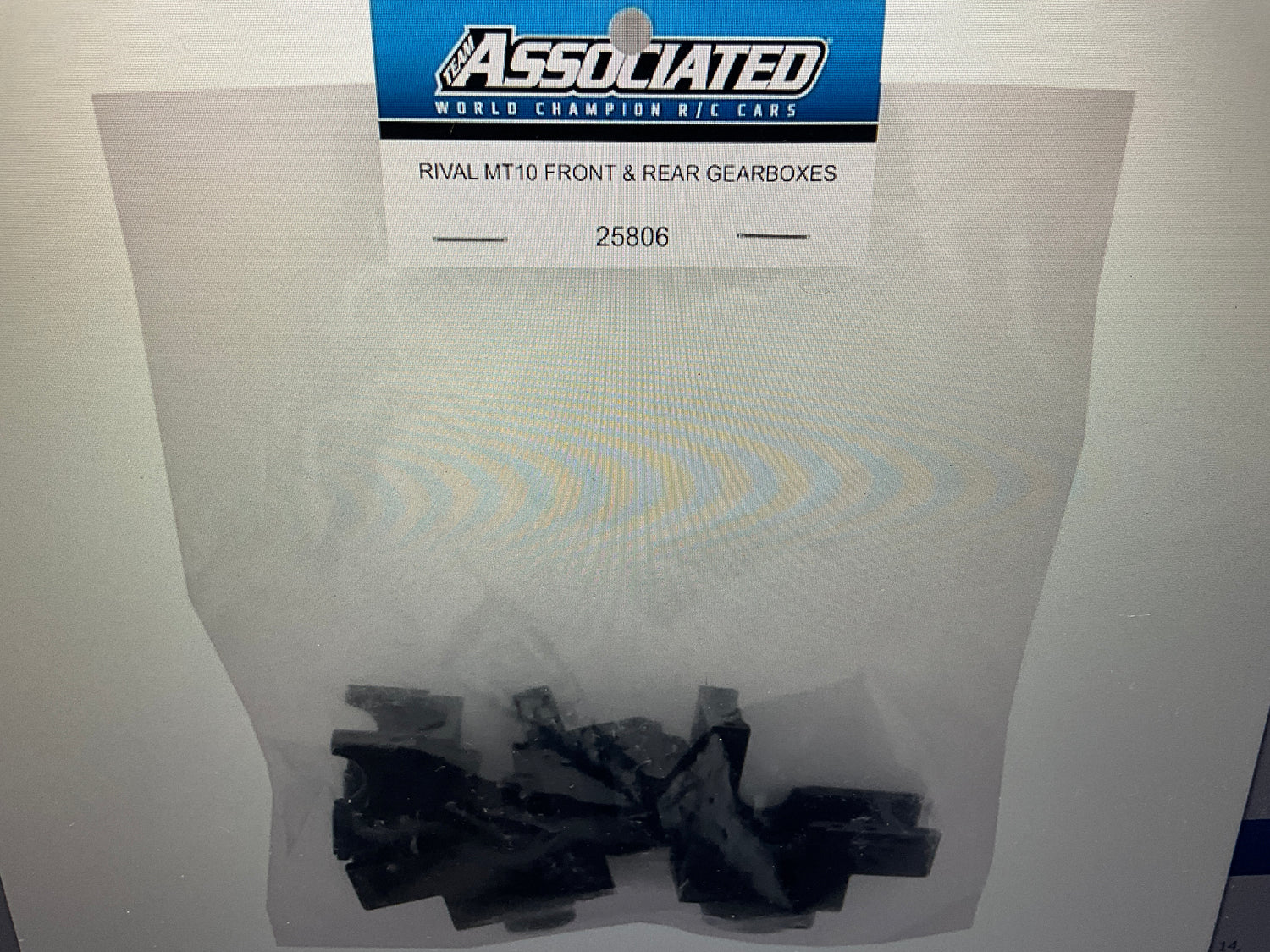 Team Associated Rival MT10 Front &amp; Rear Gearboxes