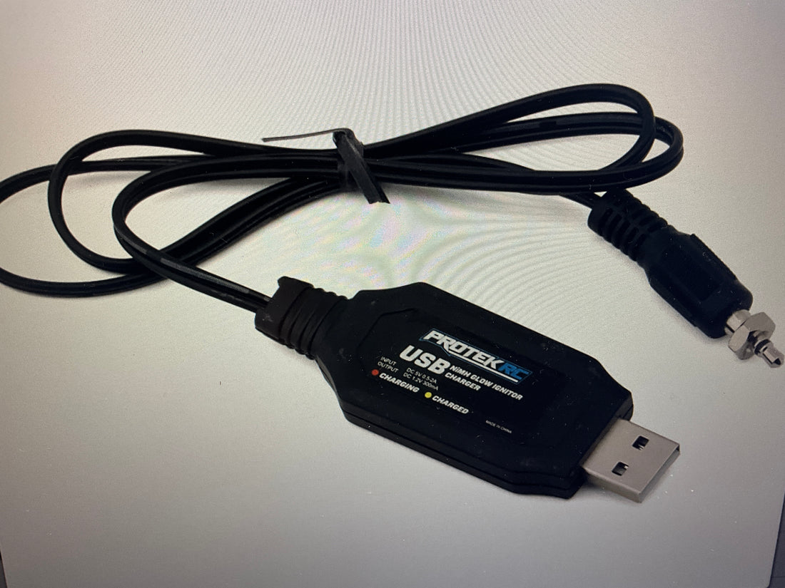 ProTek RC USB NiMH Glow Ignitor Charger (300mA Charge Rate)