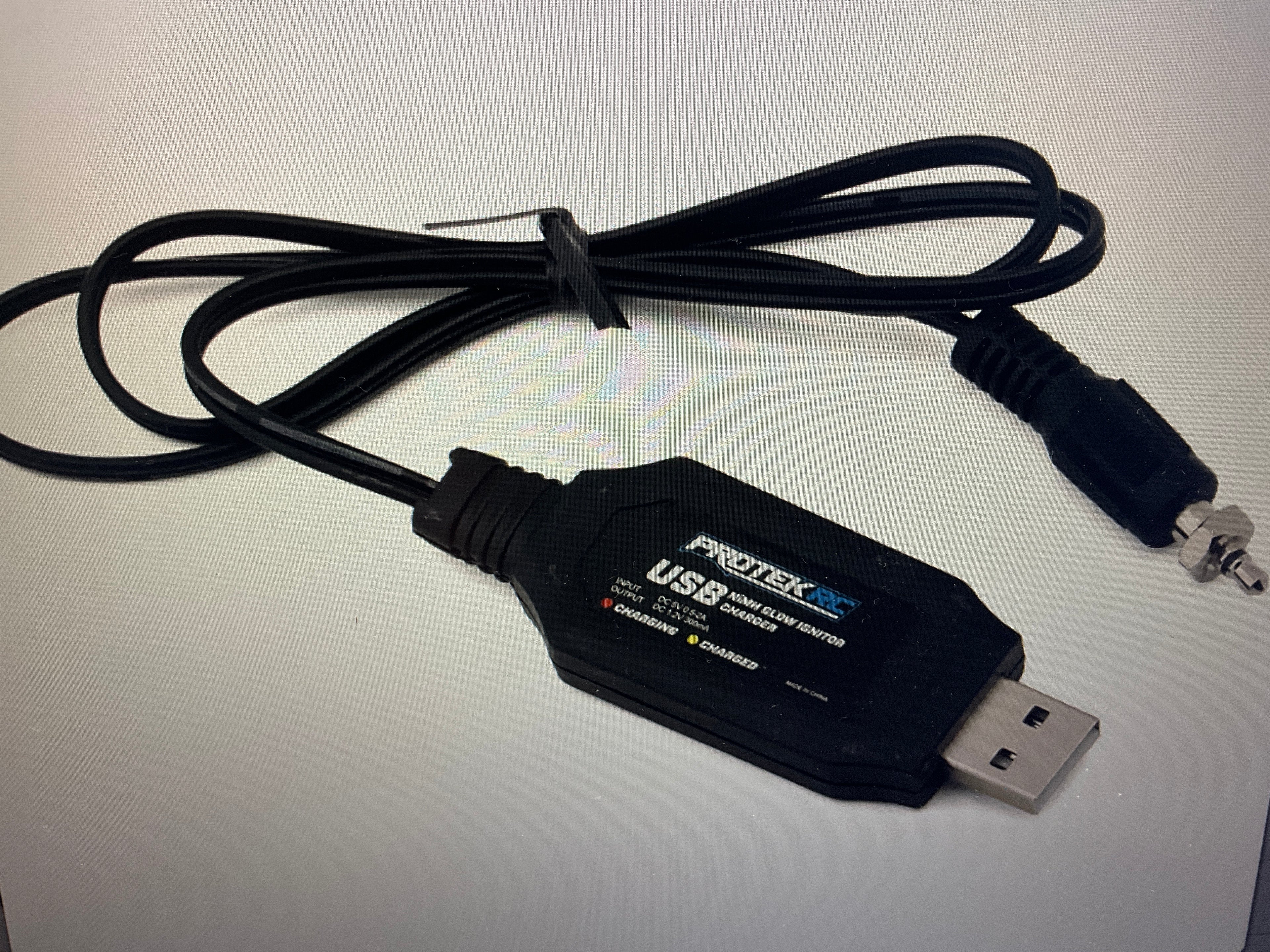ProTek RC USB NiMH Glow Ignitor Charger (300mA Charge Rate)