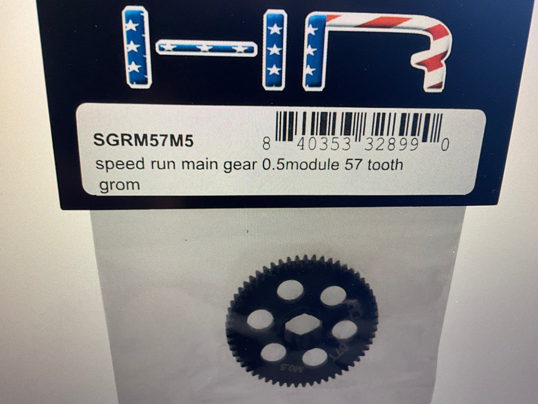 Hot Racing Arrma Grom Mod 0.5 Steel Speed Run Spur Gear (57T)