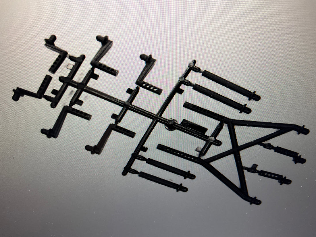 AXIAL Universal Body Post Set: SCX10 III