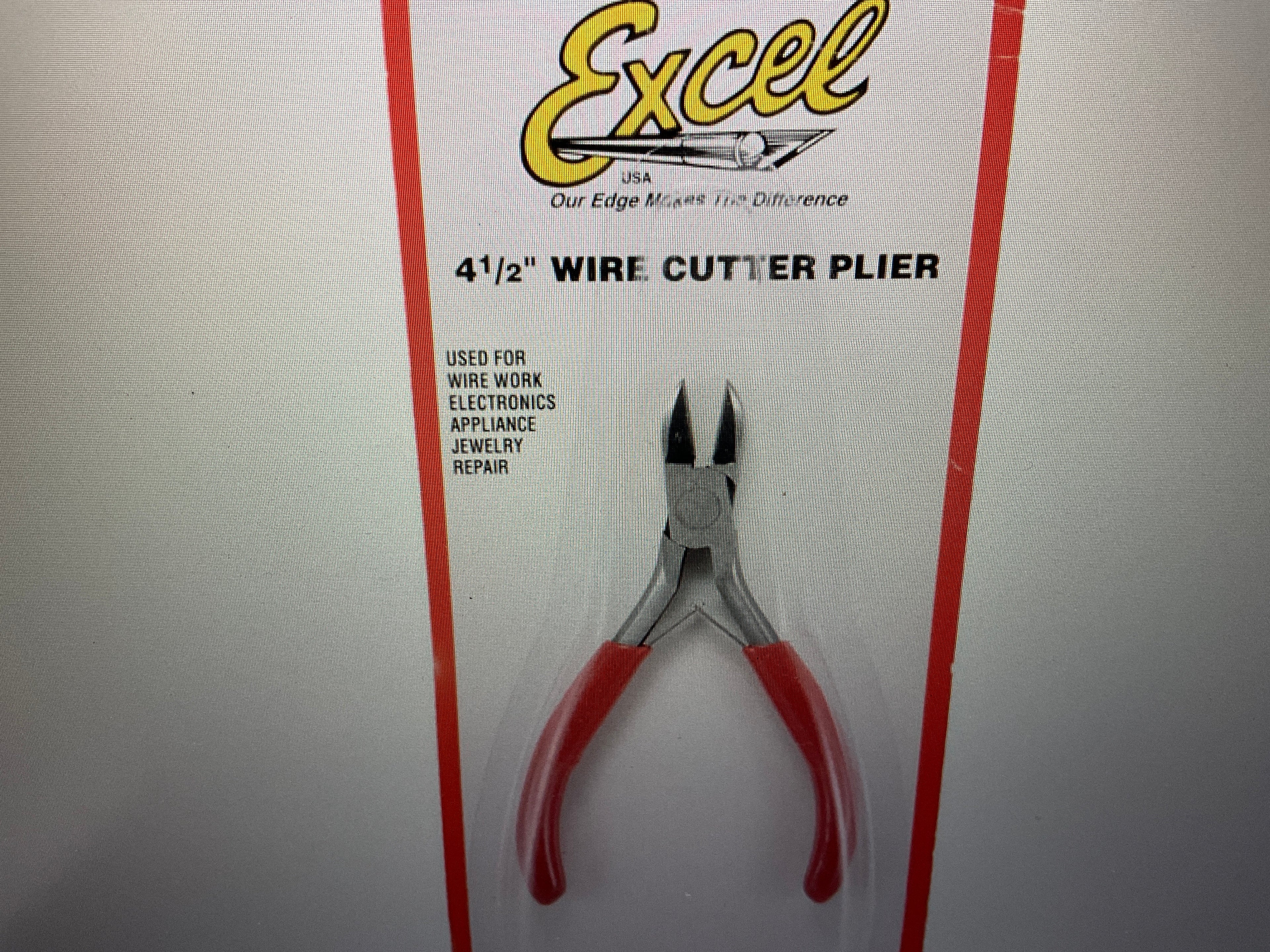 Excel Wire Cutter Pliers (4-1/2&quot;)