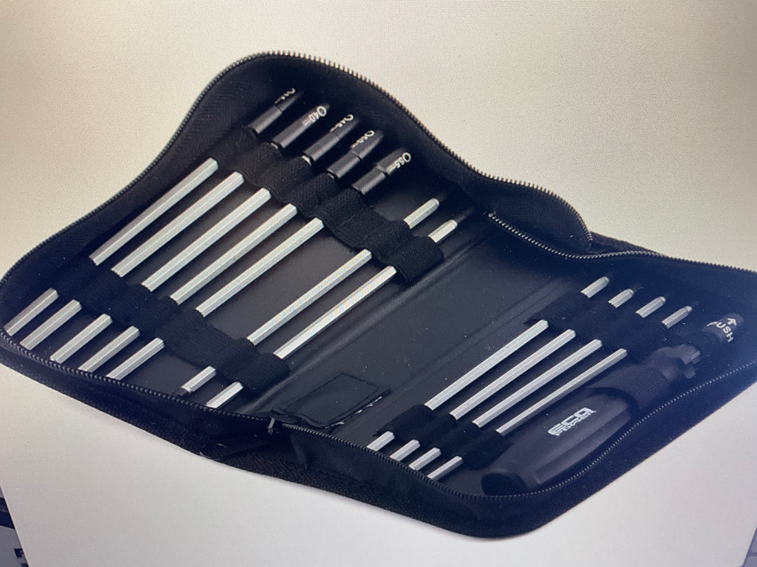 EcoPower 17-Piece Metric Mini-Z Essential Tool Set w/Carrying Case