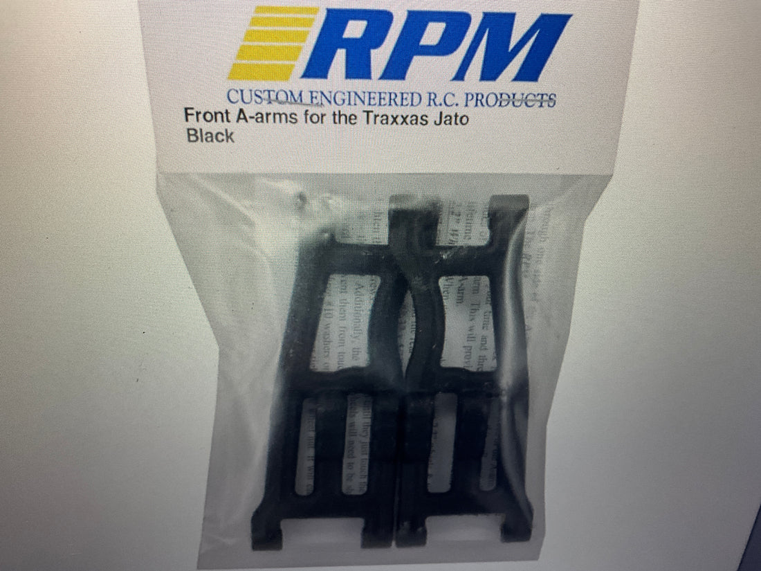 RPM Front A-Arms for Traxxas Jato (Black) (2)
