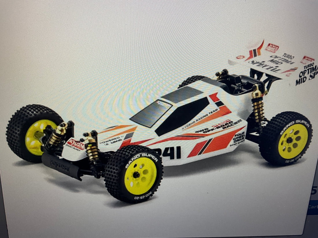 Kyosho Turbo Optima Mid Special 1/10 4WD Electric Off-Road Buggy Racer Kit