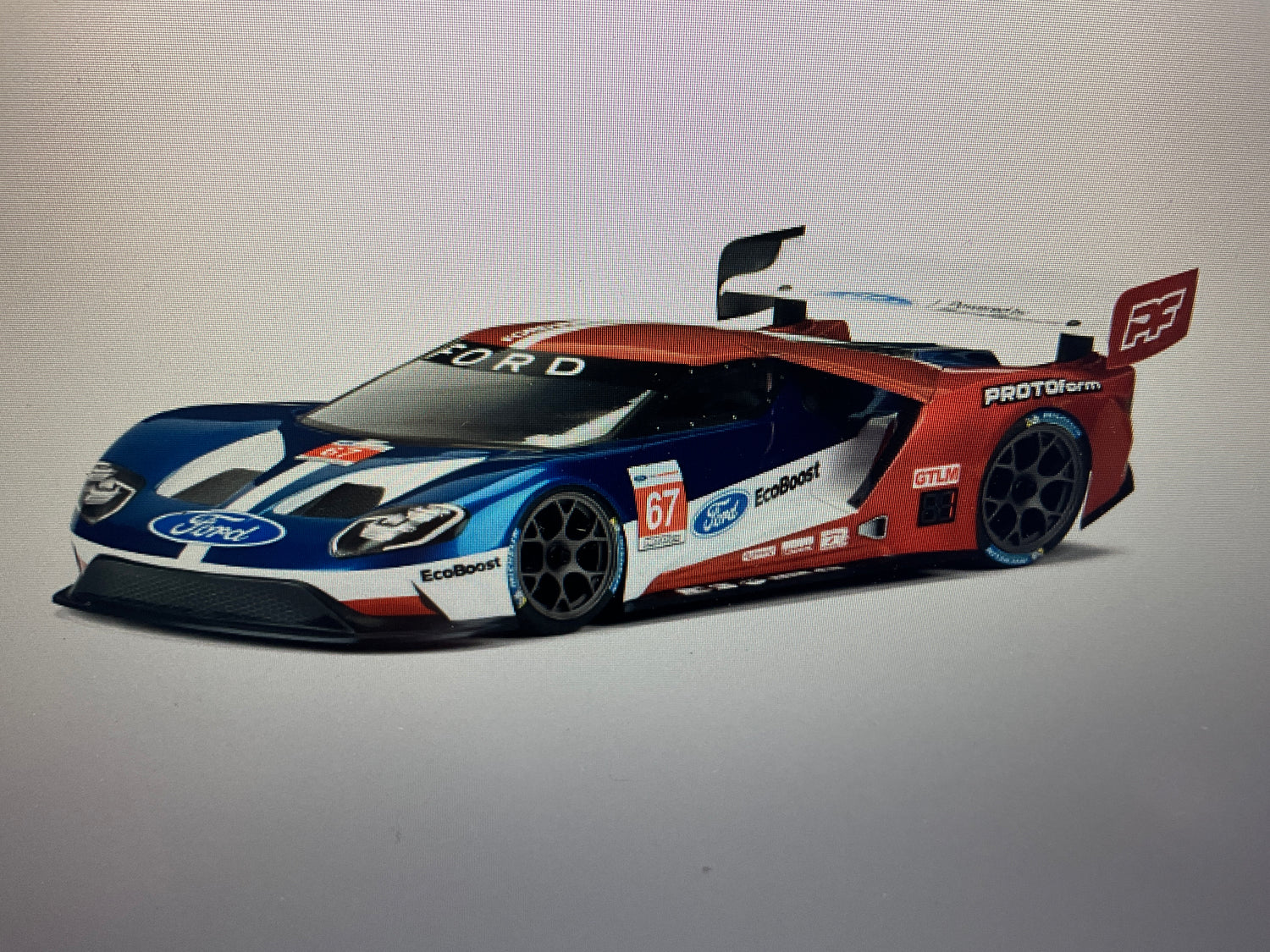 PROTOFORM 1/10 Ford GT LW Clear Body: 190mm Touring Car with LP shock towers