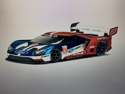 PROTOFORM 1/10 Ford GT LW Clear Body: 190mm Touring Car with LP shock towers