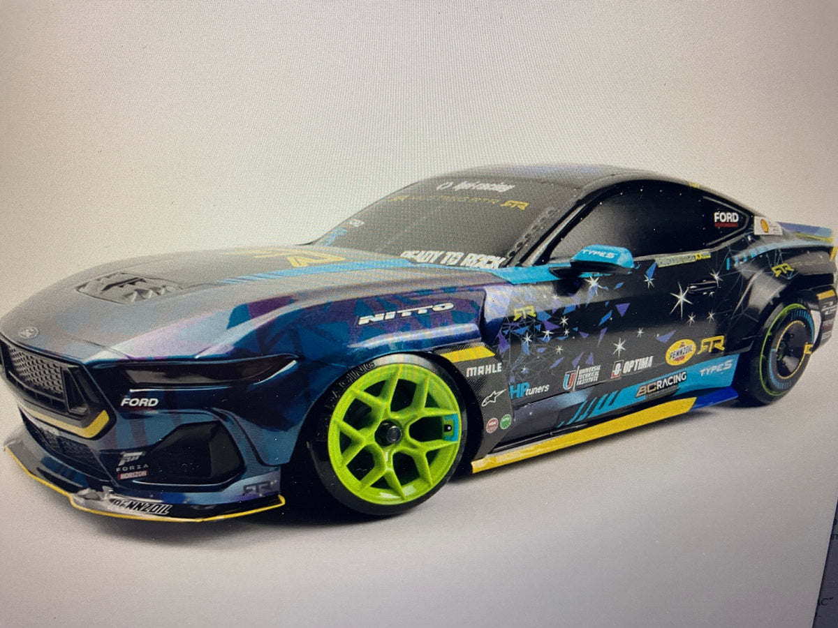 HPI Stage-D10 1/10 2WD Brushed RTR Drift Car w/Ford Mustang GT RTR S650 Body (Vaughn Gittin Jr.)