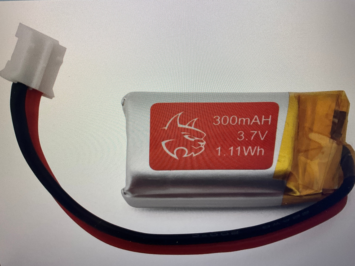 Redcat Ascent-32 1S LiPo Battery (3.7V/300mAh) w/PH2.0 Connector