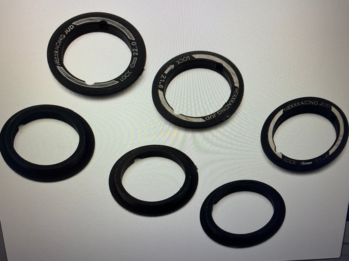 NEXX Racing "JUD" EVO Mesh Flange Wheel Rings Set (21.4/21.6/22) (6)
