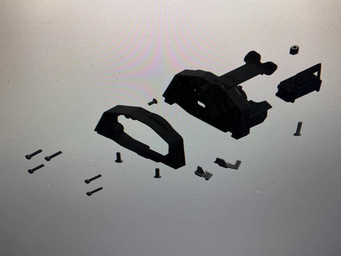 ARRMA Center Diff Power Module Plastic Part Set