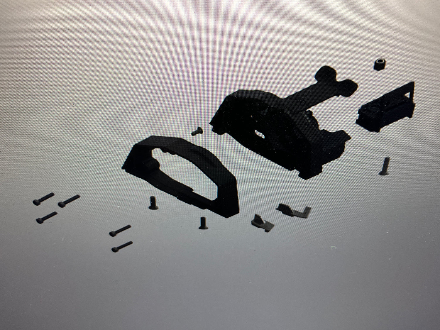 ARRMA Center Diff Power Module Plastic Part Set