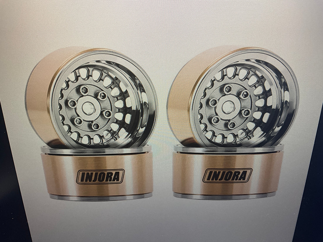 INJORA 1.0" ModuWheel -4.4mm Offset Wheels for Micro Crawlers (MW1016)