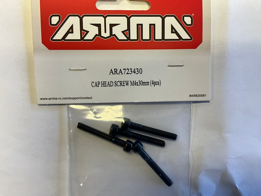 ARRMA Cap Head Screw, M4x30mm (4)