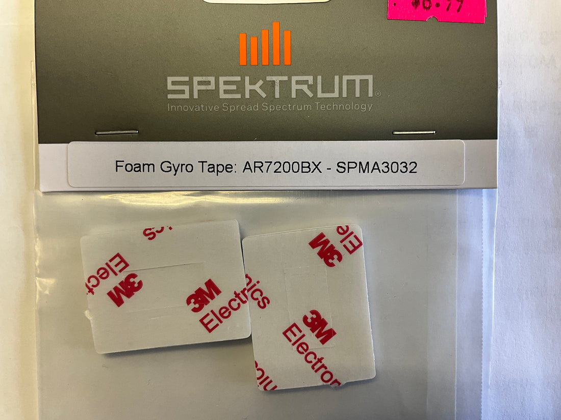 Foam Gyro Tape: AS3X/SAFE/FBL