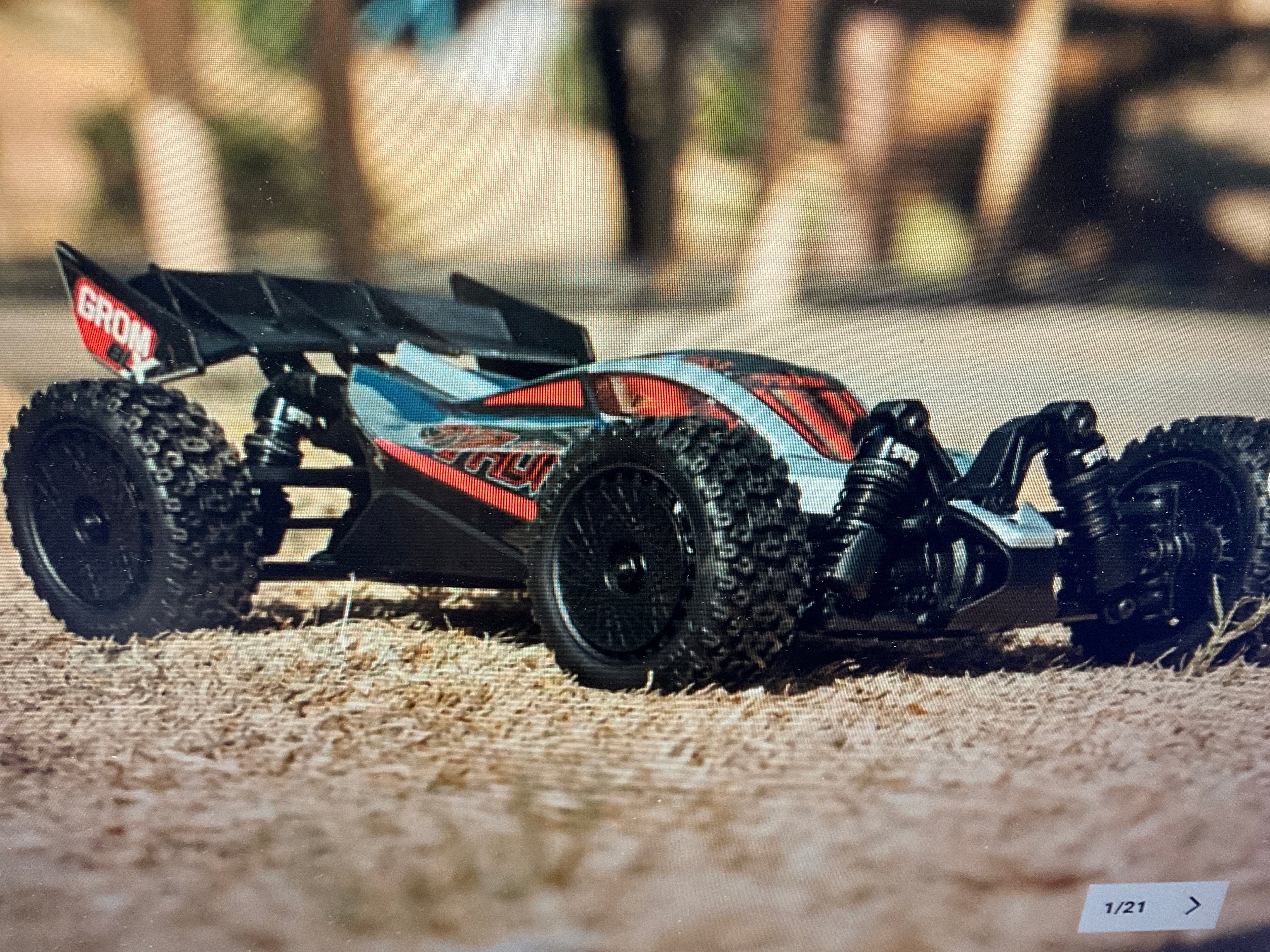 1/14 TYPHON GROM 223S DSC 4X4 RTR Brushless Buggy, Silver