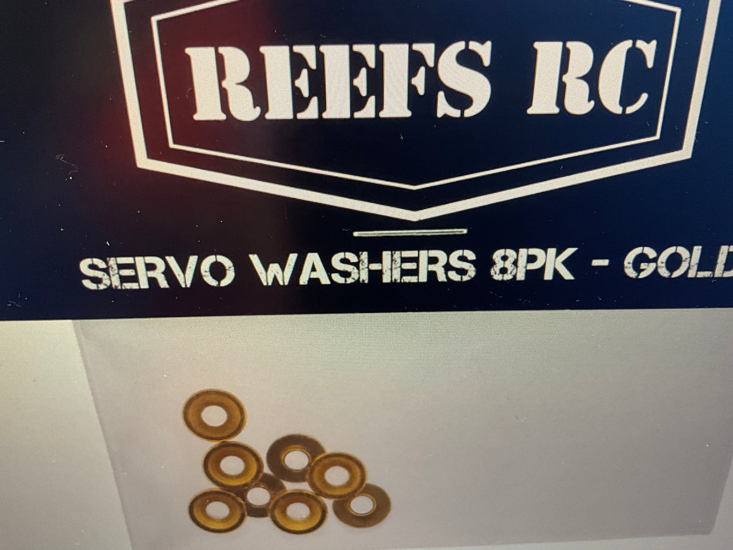 Reefs RC Aluminum Countersunk Servo Washers (8)