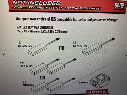 1/8 ARRMA NOTORIOUS 6S