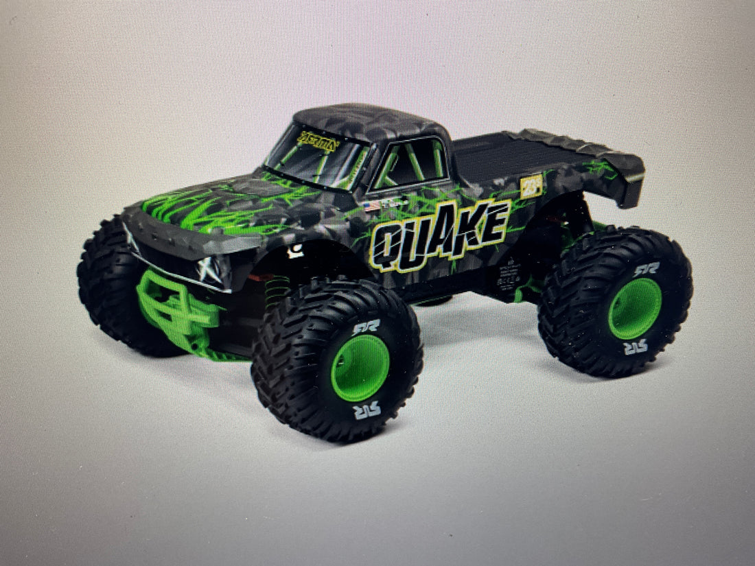 1/10 QUAKE 223S DSC 2WD RTR Brushless Monster Truck