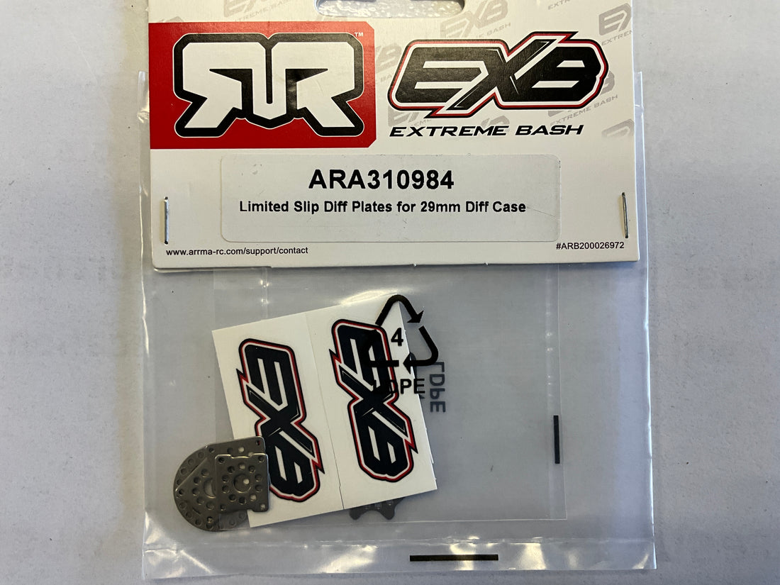 ARRMA Limited Slip Diff Plates for 29mm Diff Case 6s