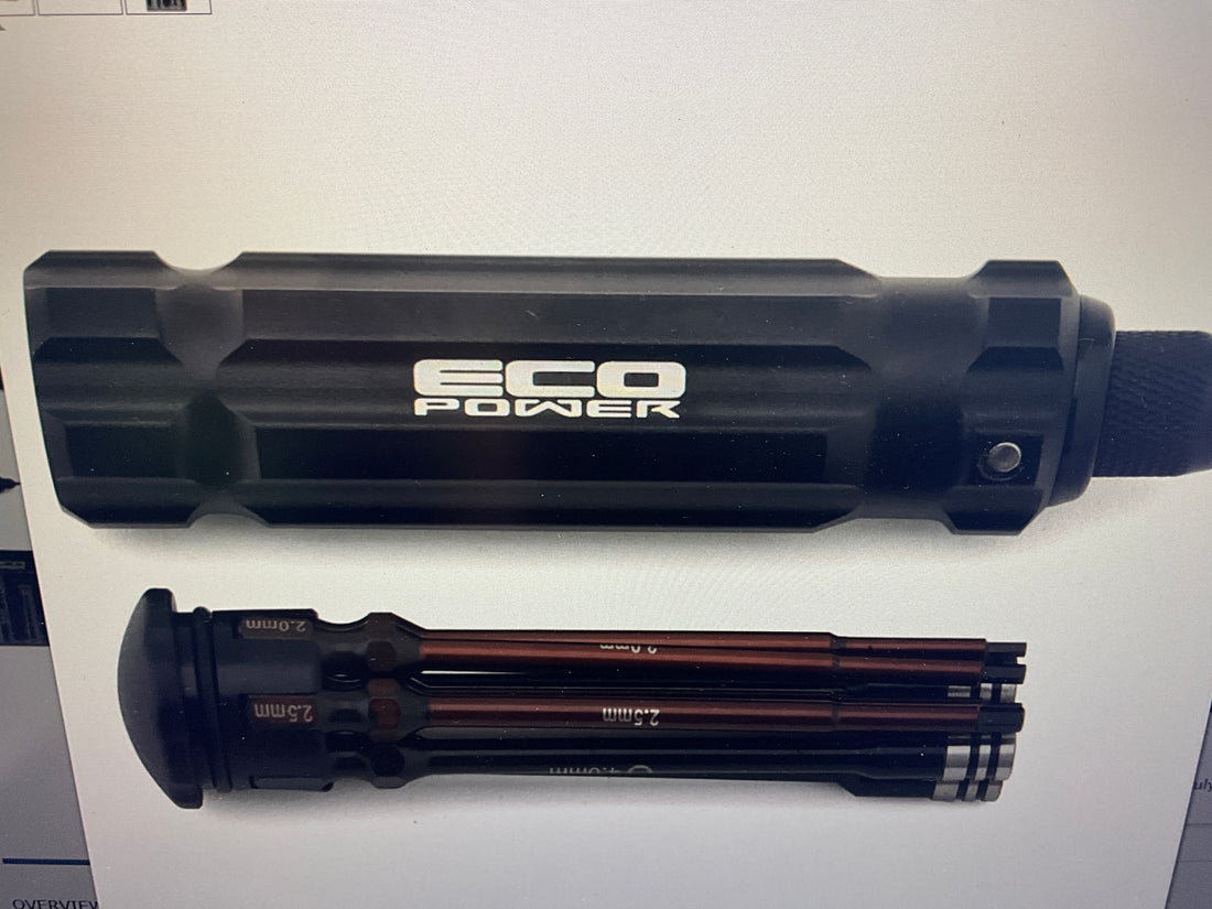 EcoPower 8-Piece Metric &amp; SAE 1/4&quot; Drive Hex &amp; Nut Driver Tool Set w/Carrying Handle
