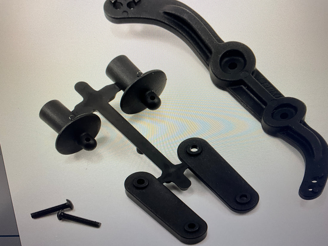 RPM Adjustable Body Mount Set for Traxxas Slash 4x4