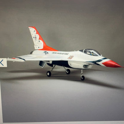 E_FLITE F-16 Thunderbirds 70mm EDF Jet BNF Basic with AS3X and SAFE Select