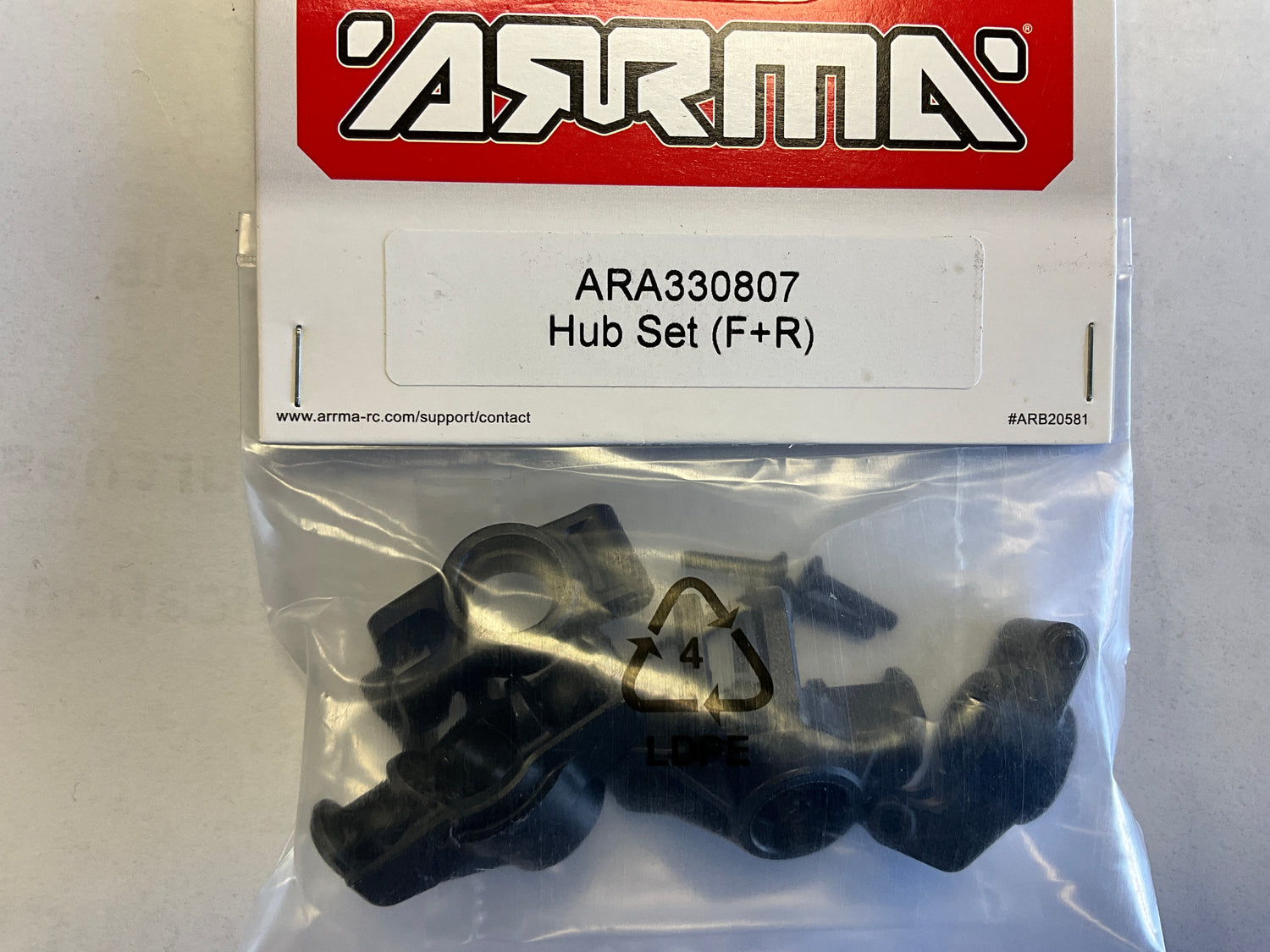 ARRMA Hub Set (F+R) (STD)