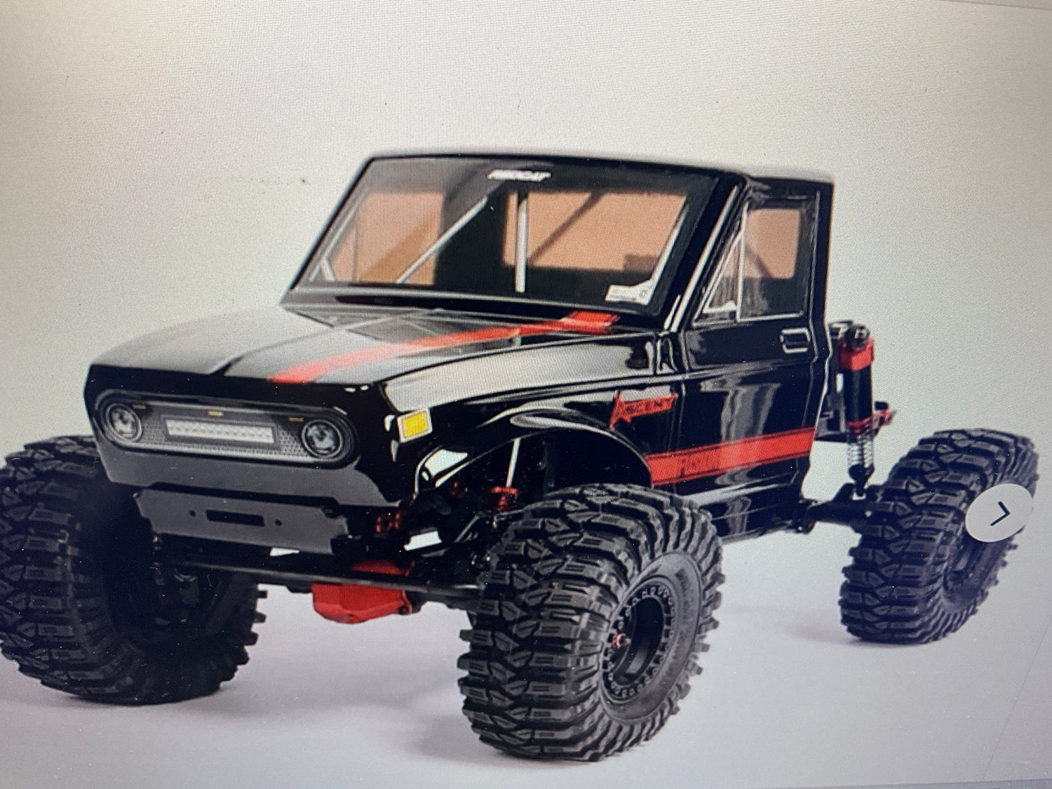 REDCAT 1/10 Ascent Fusion 4x4 Rock Crawler RTR, Black