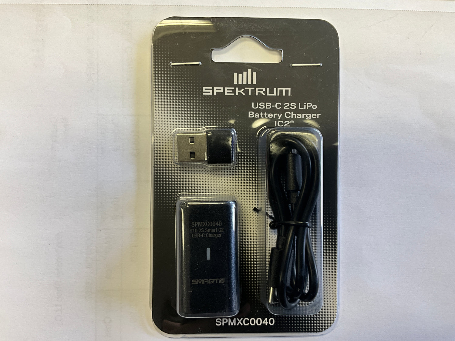 SPEKTRUM S10 G2 LiPo USB-C Smart Charger: IC2 Connector Acehobbyshop.com SPEKTRUM S10 G2 LiPo USB-C Smart Charger: IC2 Connector Acehobbyshop.com