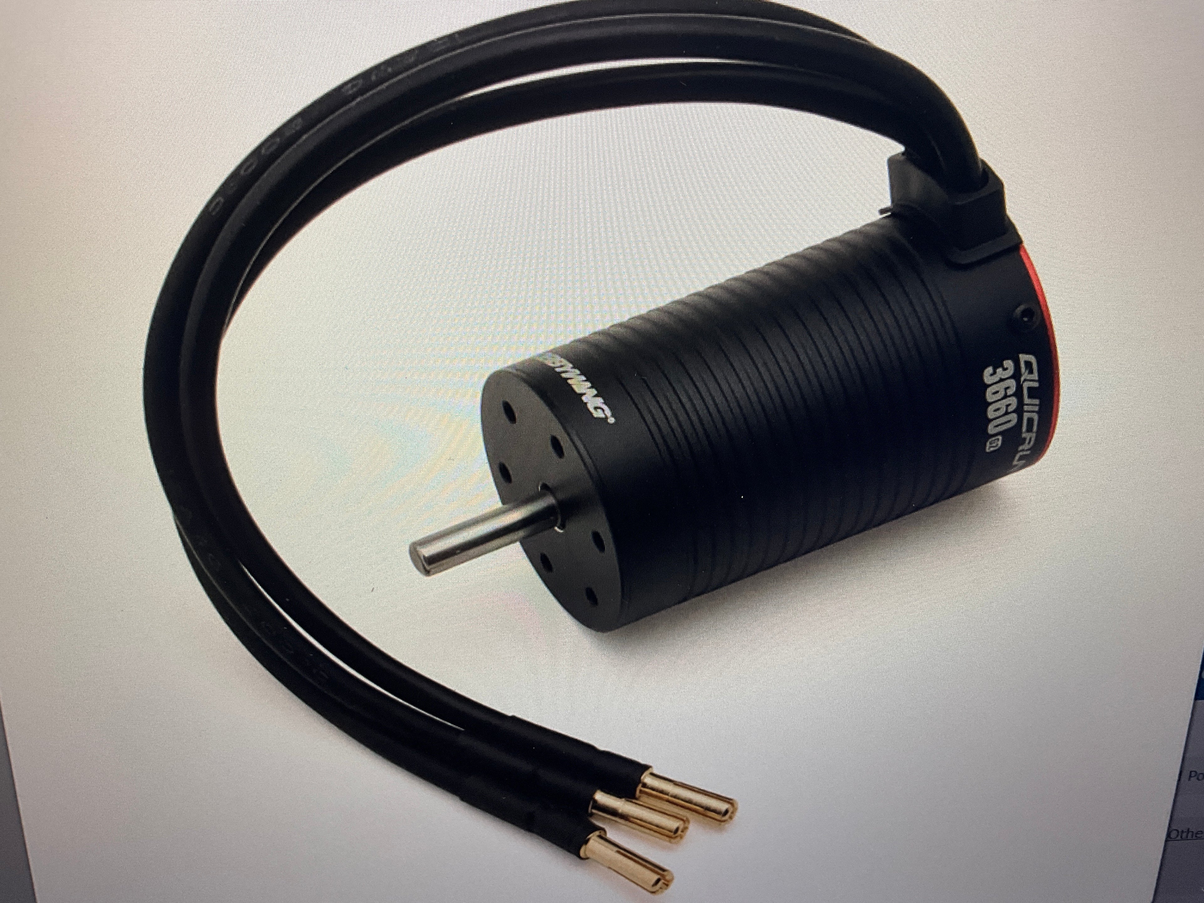 Hobbywing QuicRun 3660SL G2 Sensorless Brushless Motor (3150kV)