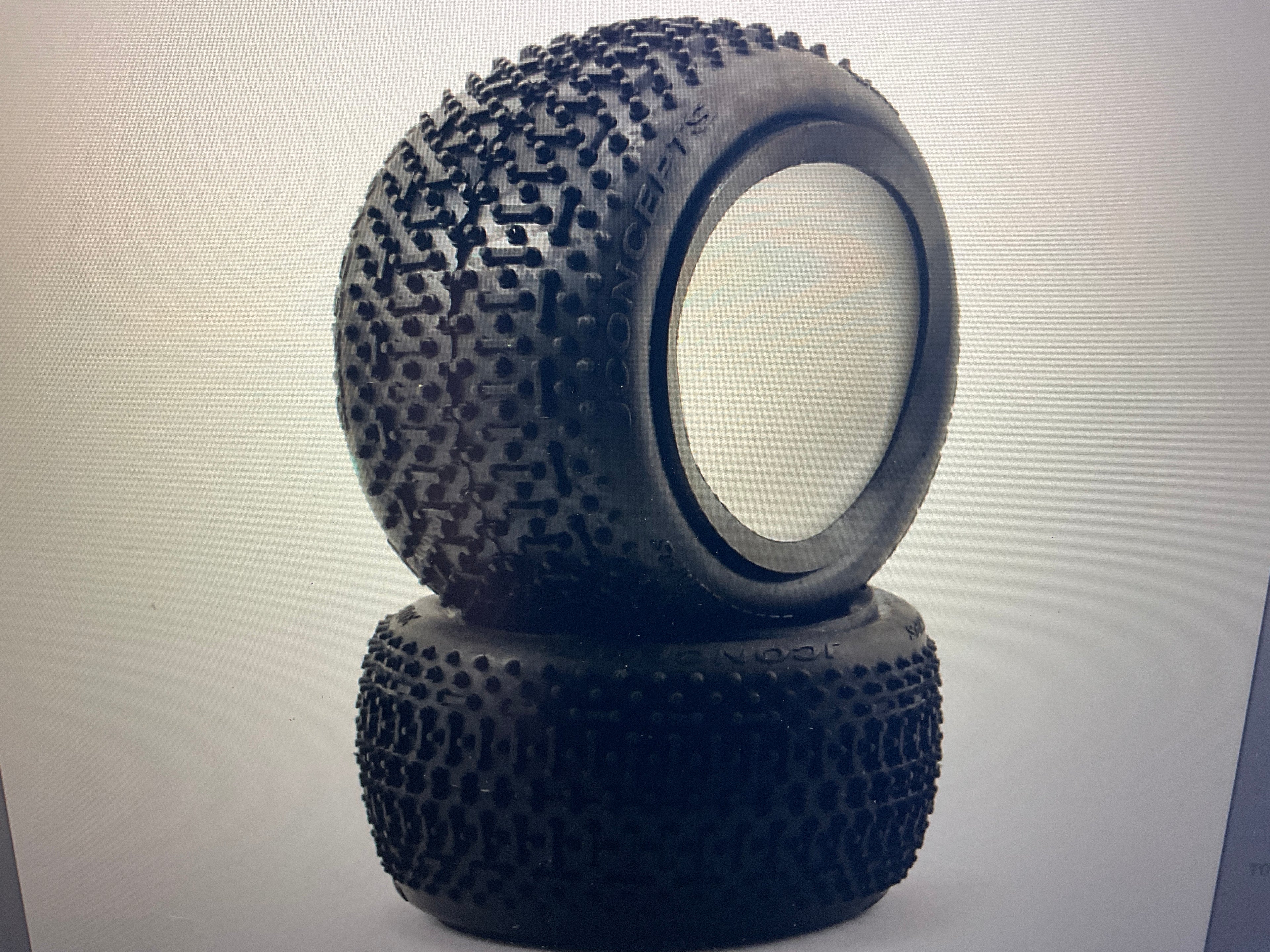 JConcepts Goose Bumps 2.2&quot; Rear Buggy Tires (2) (Green)