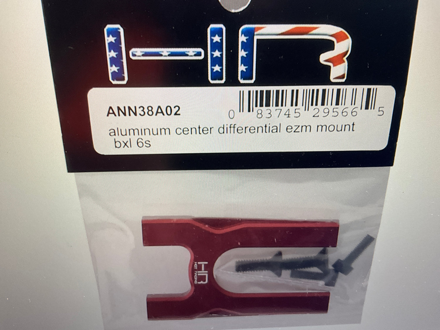 Hot Racing Arrma Aluminum Center Differential EZM Mount 6S