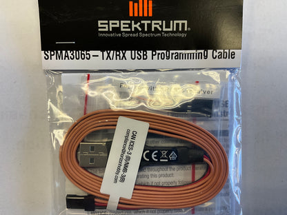 SPEKTRUM Transmitter/Receiver Programming Cable: USB Interface