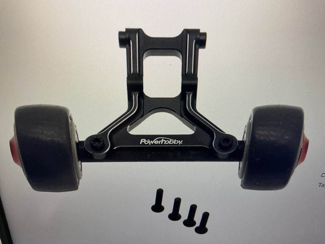 Powerhobby Aluminum HD Bearing Wheelie Bar Arrma 6S Kraton Typhon outcast 6S