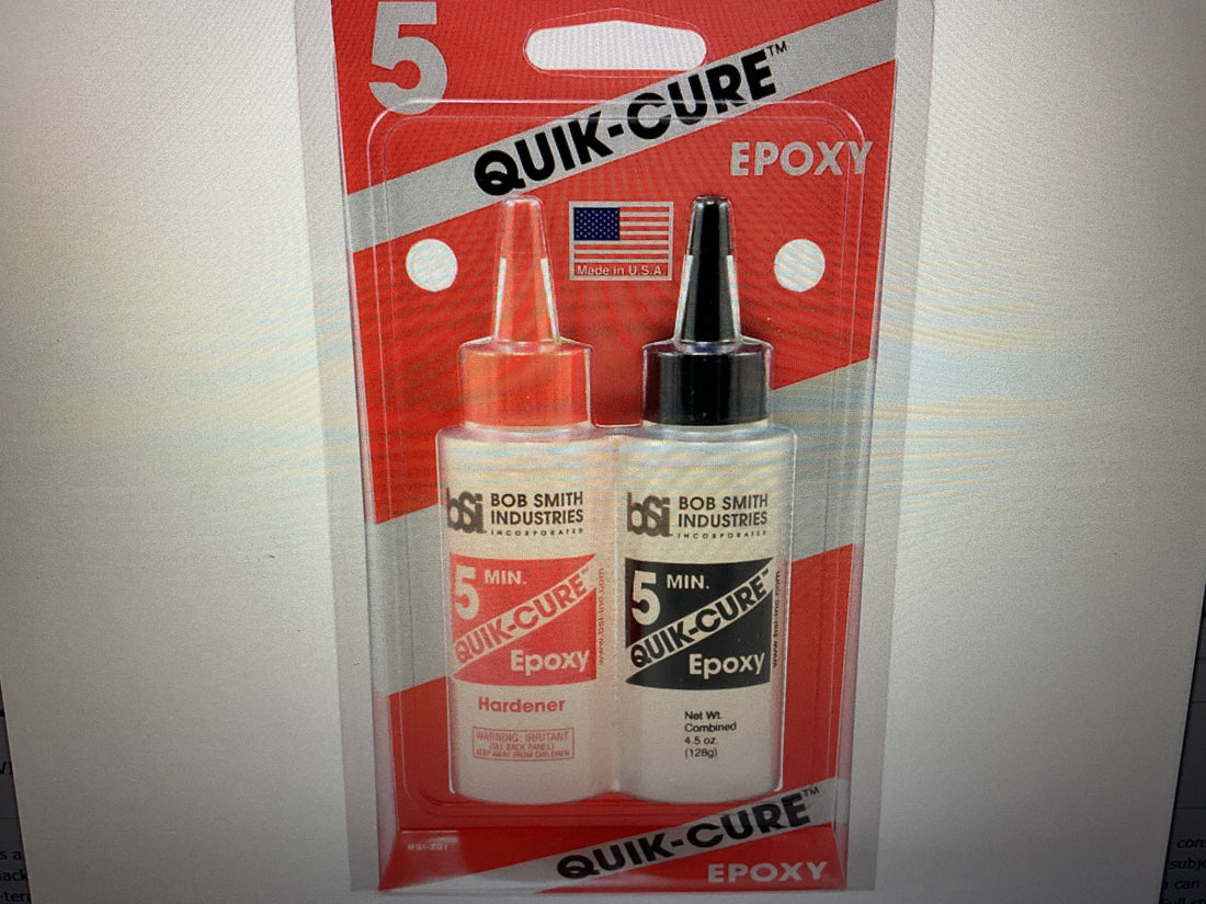 Bob Smith Industries QUICK-CURE 5 Minute Epoxy (4 1/2oz)