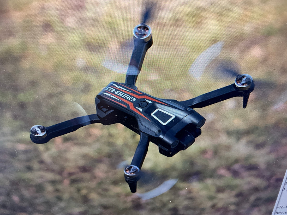 RAGE RC Stinger BL FPV Drone with 1-Axis 1080p HD Camera &amp; Storage Case