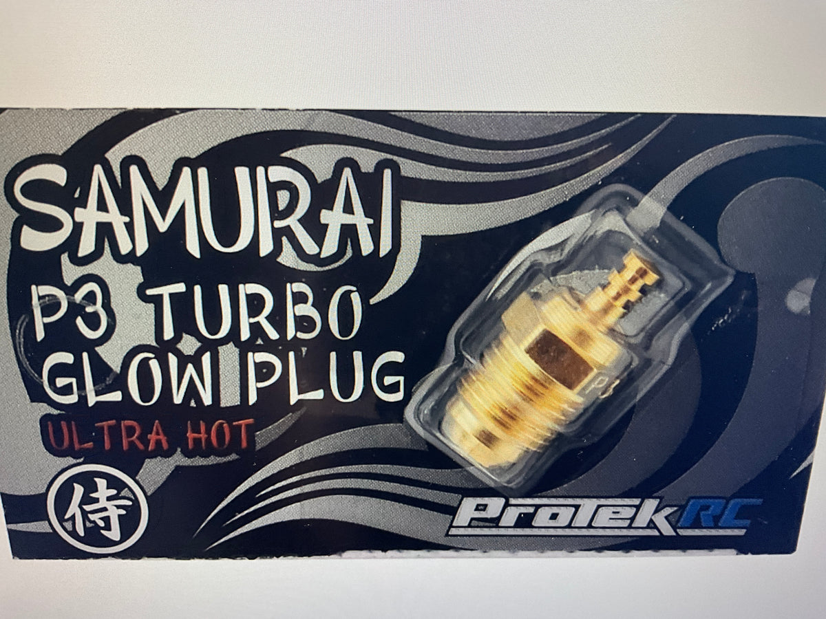 ProTek RC Gold P3 Samurai Turbo Glow Plug (Ultra Hot)